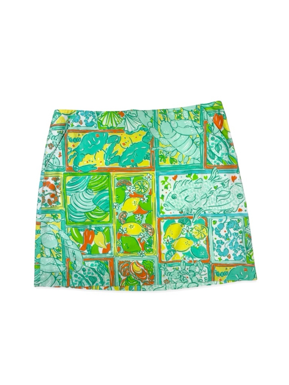 Lilly Pulitzer Just Add Lemon Skirt